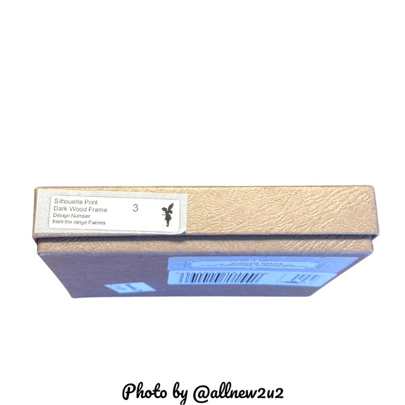 Signed Limited Edition Silhouette Fairy Print in Gorgeous Wood Frame New in box - Picture 8 of 11